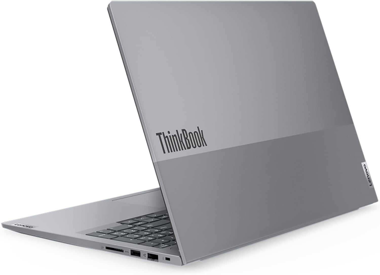 Lenovo ThinkBook 16 G6 IRL  Intel® Core™ i7-13700H | 16GB DDR5-5200 RAM , 512GB SSD | Intel® UHD Graphics | 16″ WUXGA IPS 300nits Anti-glare | DOS | English/Arabic Keyboard | SD Card Reader | Arctic Grey