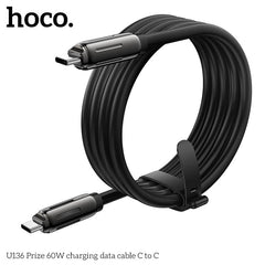 Hoco 60W Zinc Alloy USB C to USB C Cable