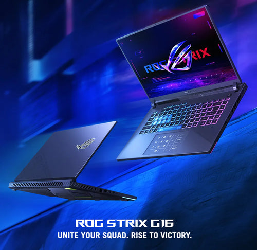 ASUS ROG Strix G16 AMD Ryzen™ 9 8940HX | 16GB DDR5 RAM ; 1TB NVMe SSD | RTX™ 5070 Ti 12GB GDDR7 | 16 inch  WUXGA 165Hz IPS Display | Backlit 4-Zone RGB Keyboard  | Windows 11