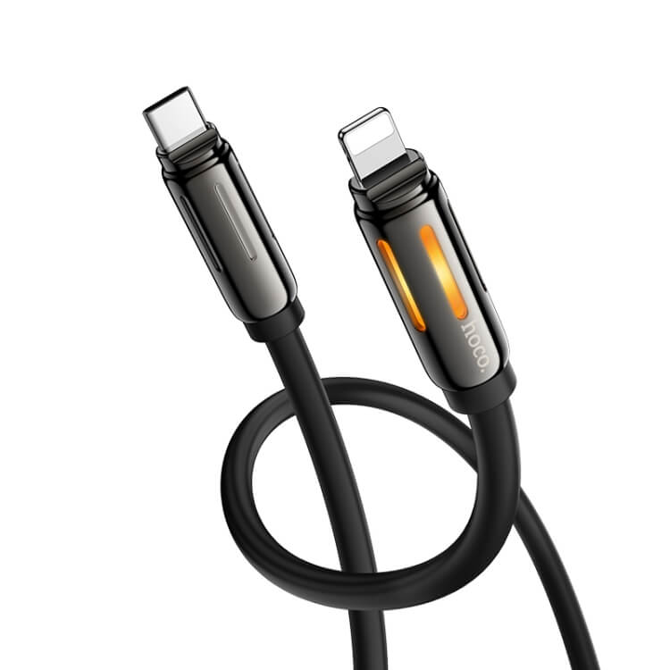 Hoco 27W Zinc Allow Type C to Lightning Cable