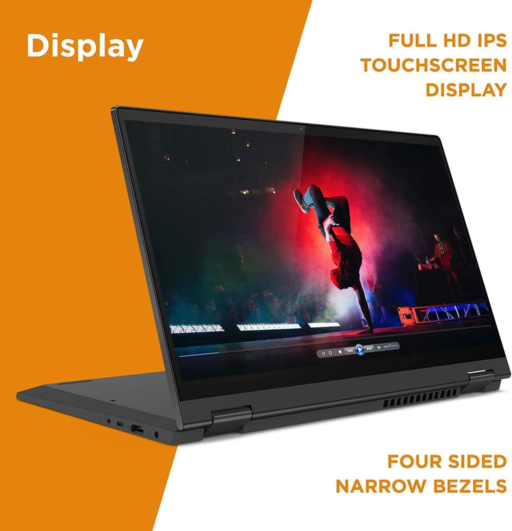 Lenovo IdeaPad Flex 5 14IAU7 Intel® Core™ i5-1235U | 8GB DDR4x RAM ; 512GB SSD | 14- inch WUXGA Touchscreen Display | Intel® Iris® Xe Graphics|Windows® 11 Home in S mode, | Fingerprint Reader | Storm Grey