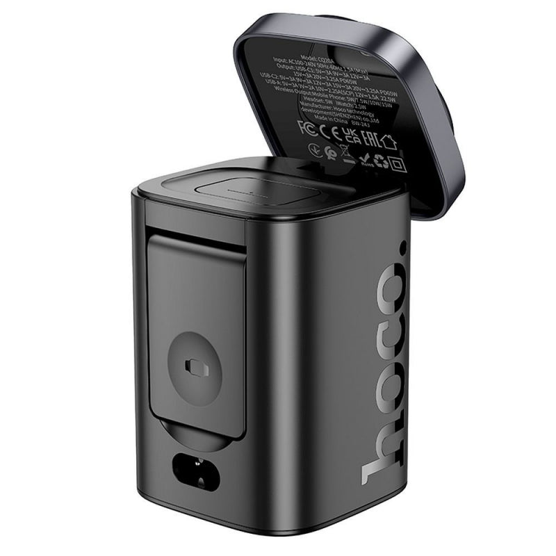 Hoco 6 in 1 Desktop Folding Wireless Charger Station