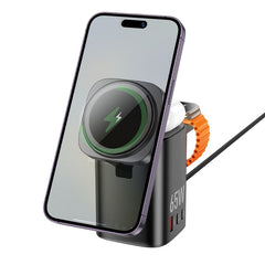 Hoco 6 in 1 Desktop Folding Wireless Charger Station