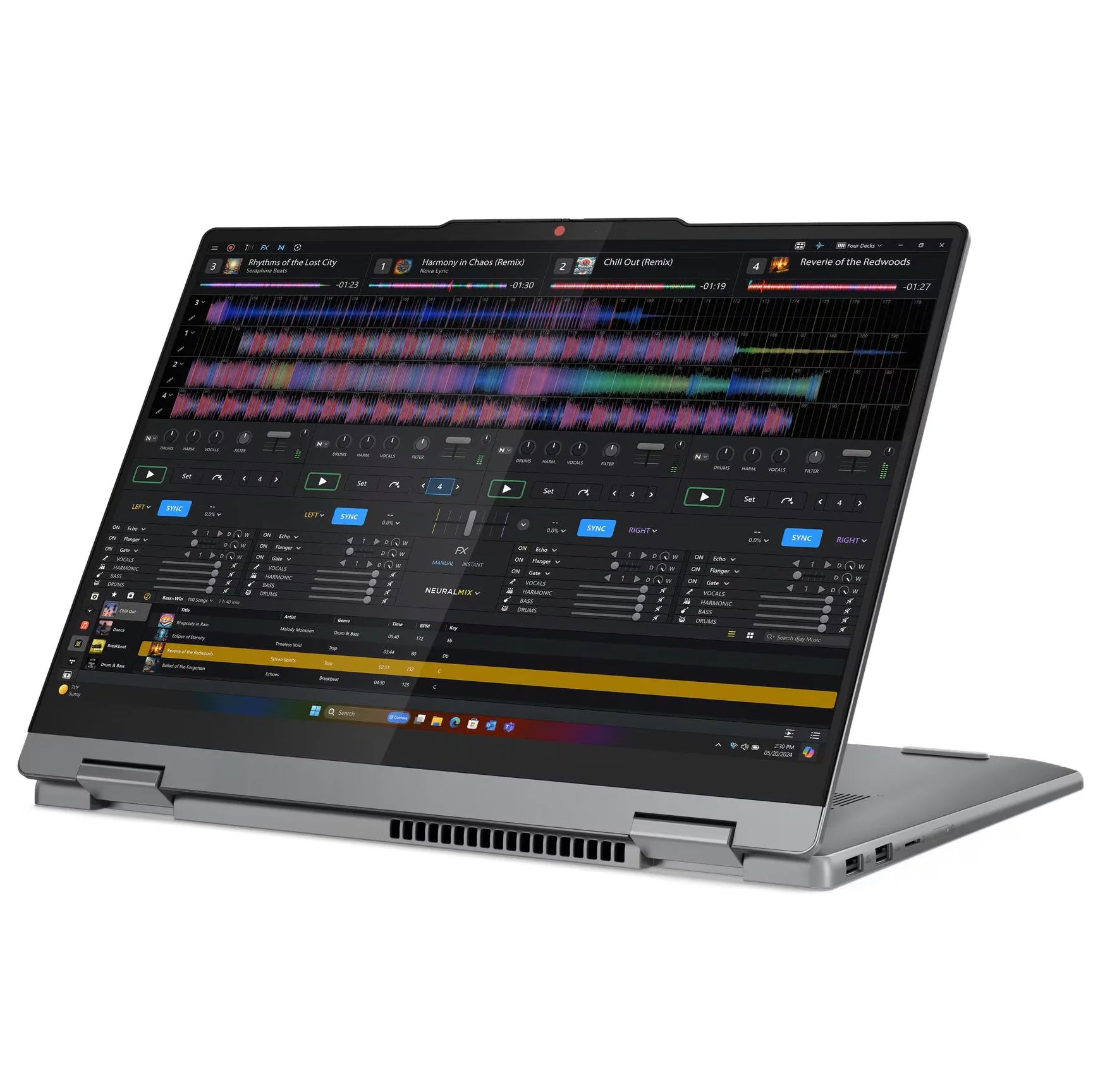 LENOVO IdeaPad 5 2-in-1 14Q8X9 Snapdragon® X Plus | 16GB DDR5x RAM ; 1TB SSD NVMe® | 14″ WUXGA OLED Touchscreen | Qualcomm® Adreno™ GPU | Backlit Keyboard | Windows® 11 | Luna Grey