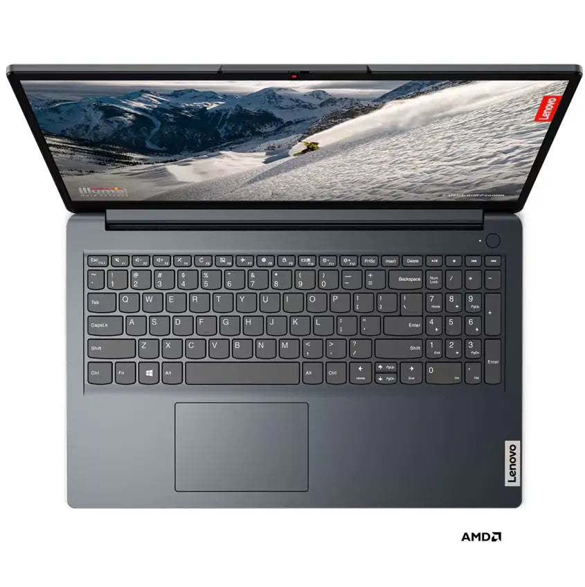 LENOVO IdeaPad 1 15AMN7 AMD Ryzen™ 5 7520U | 16GB DDR5 RAM ; 256 SSD NVMe®  |AMD Radeon™ 610M Graphics| 15.6 inch FHD TN Display | Windows® 11 Home in S mode | Abyss Blue