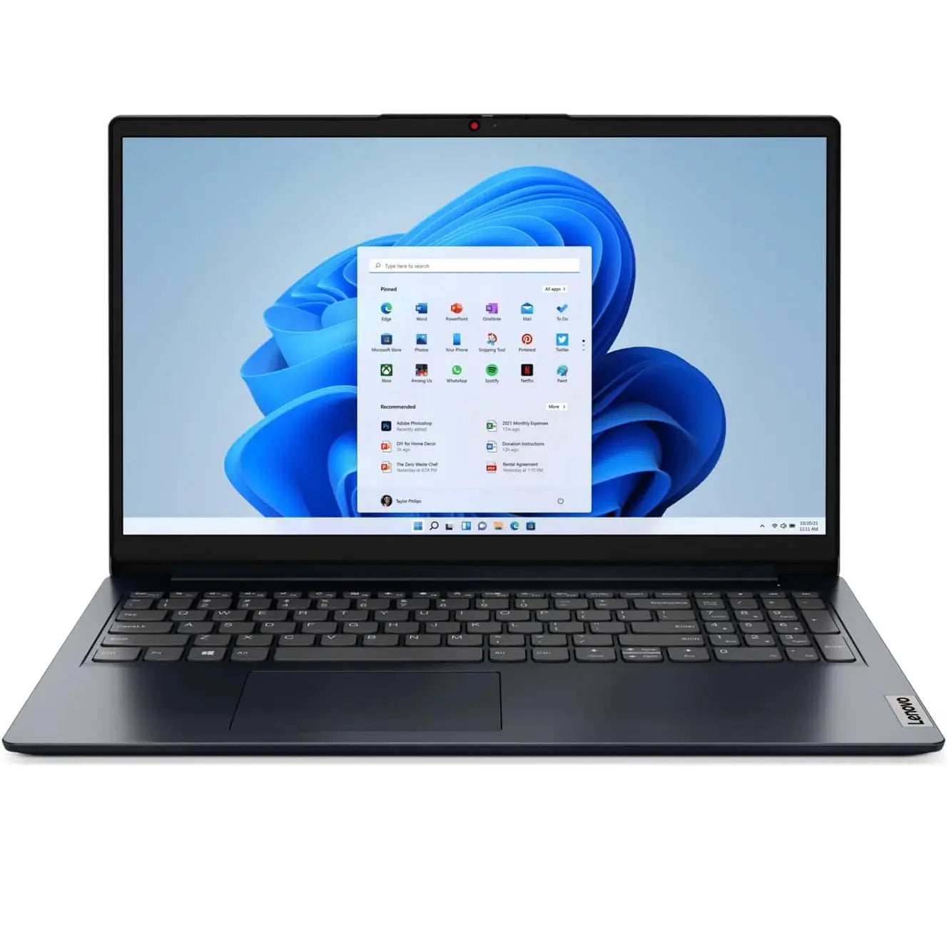 LENOVO IdeaPad 1 15AMN7 AMD Ryzen™ 5 7520U | 16GB DDR5 RAM ; 256 SSD NVMe®  |AMD Radeon™ 610M Graphics| 15.6 inch FHD TN Display | Windows® 11 Home in S mode | Abyss Blue