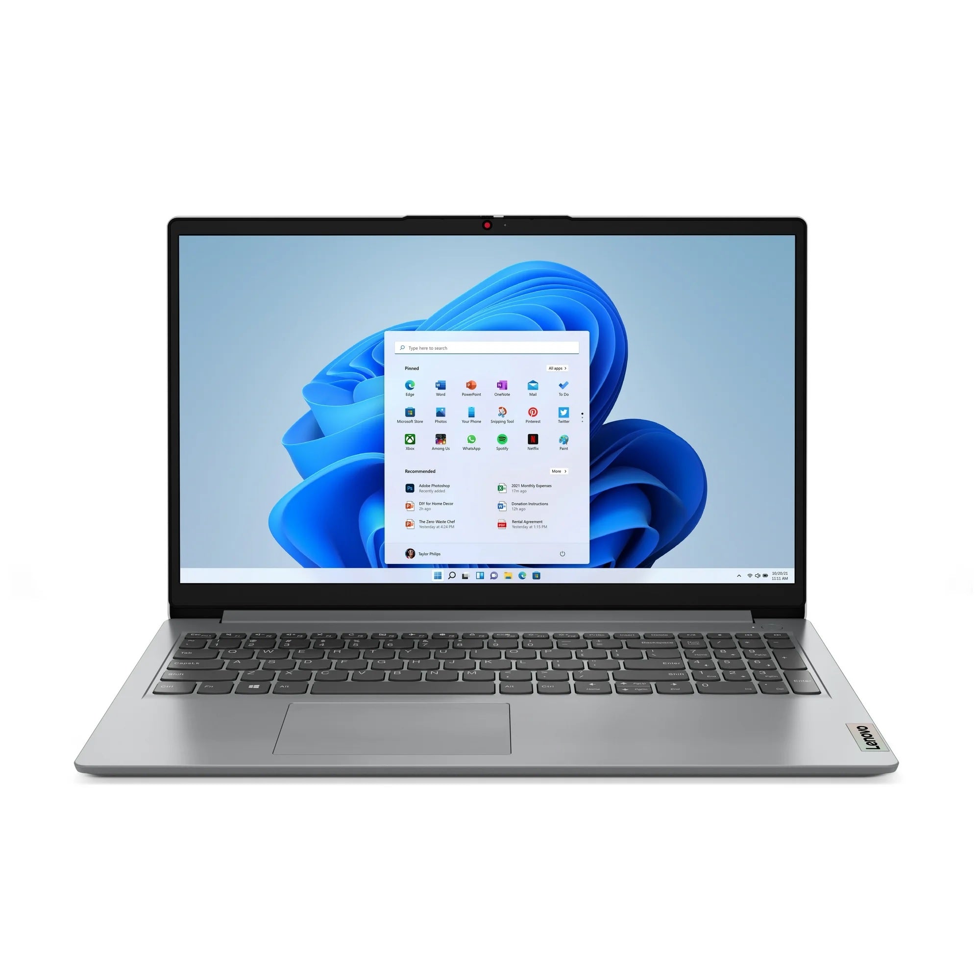 Lenovo IdeaPad 1 15IAU7 Intel® Core™ i3-1215U | 8 GB RAM DDR4 , 256GB SSD NVMe® | Touchscreen 15.6 Inch FHD IPS Display | Intel® UHD Graphics | Windows® 11 Home in S mode |  Cloud Gray