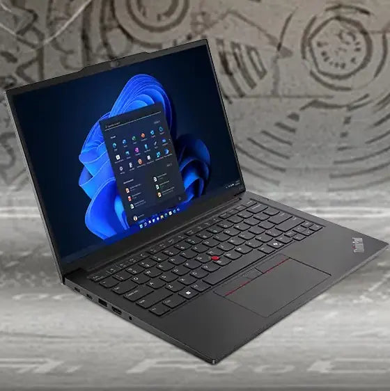 LENOVO ThinkPad E14 Gen 6 Ultraslim PC Intel® Core™ Ultra 5 125U | 8GB DDR5 RAM ; 512GB SSD NVMe® | 14″ WUXGA IPS Display | Intel® Graphics | DOS | Lenovo Laptop Bag Inc. | BLACK