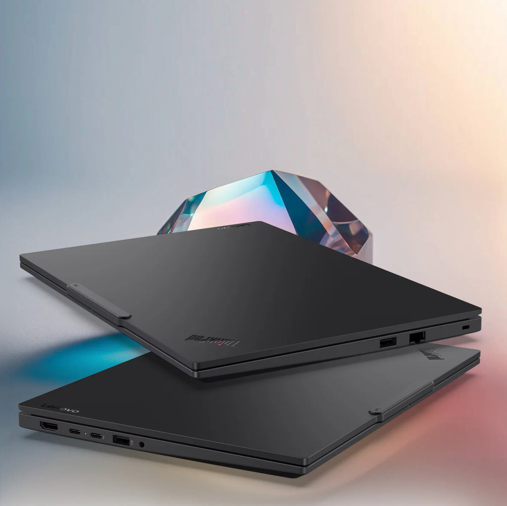 LENOVO ThinkPad E14 Gen 7 AI PC Intel® Core™ Ultra 7 255H | 16GB DDR5 RAM ; 512GB NVMe SSD | 14 inch WUXGA IPS Display | DOS | Backlit KeyBoard |Lenovo® Laptop Bag Incl. |  Carbon BLACK