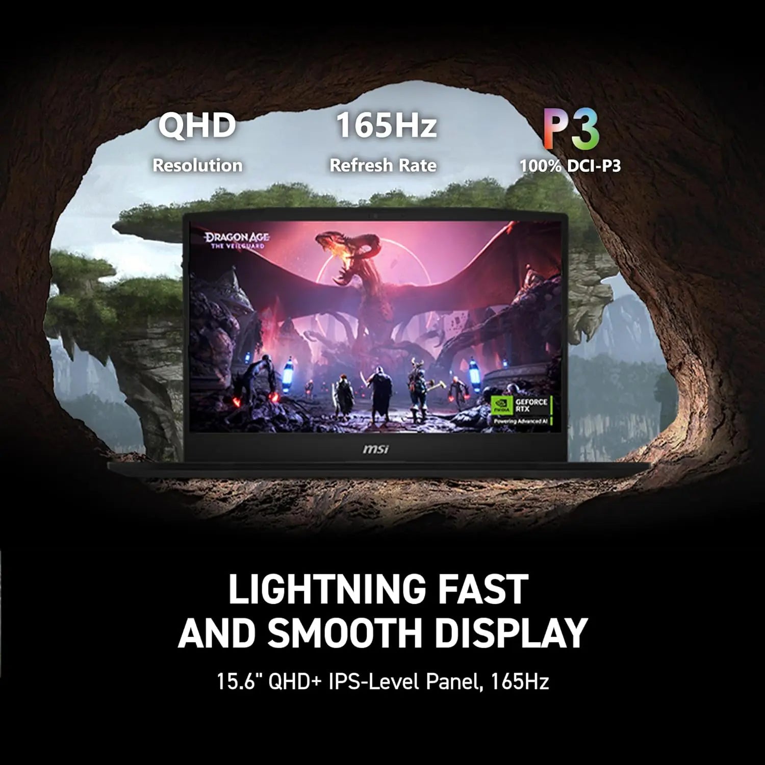 MSI Katana 15 HX B14WGK Intel® Core i9-14900HX | 32GB DDR5 RAM ; 1TB NVMe SSD | RTX 5070 , 8GB | 15.6” QHD 165Hz IPS Display | 4-Zone RGB Backlit Keyboard | Windows 11 | BLACK